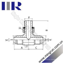 Jic Male / Bsp O-Ring Abzweig Hydraulischer T-Adapter (AJGJ-OG)